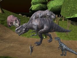 Midnight Multiplayer Dinosaur Hunt Image