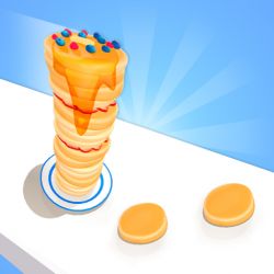 Pancake Tower 3D Image