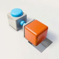 Push Block 3D Image